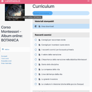 Corso Montessori – Album online: BOTANICA